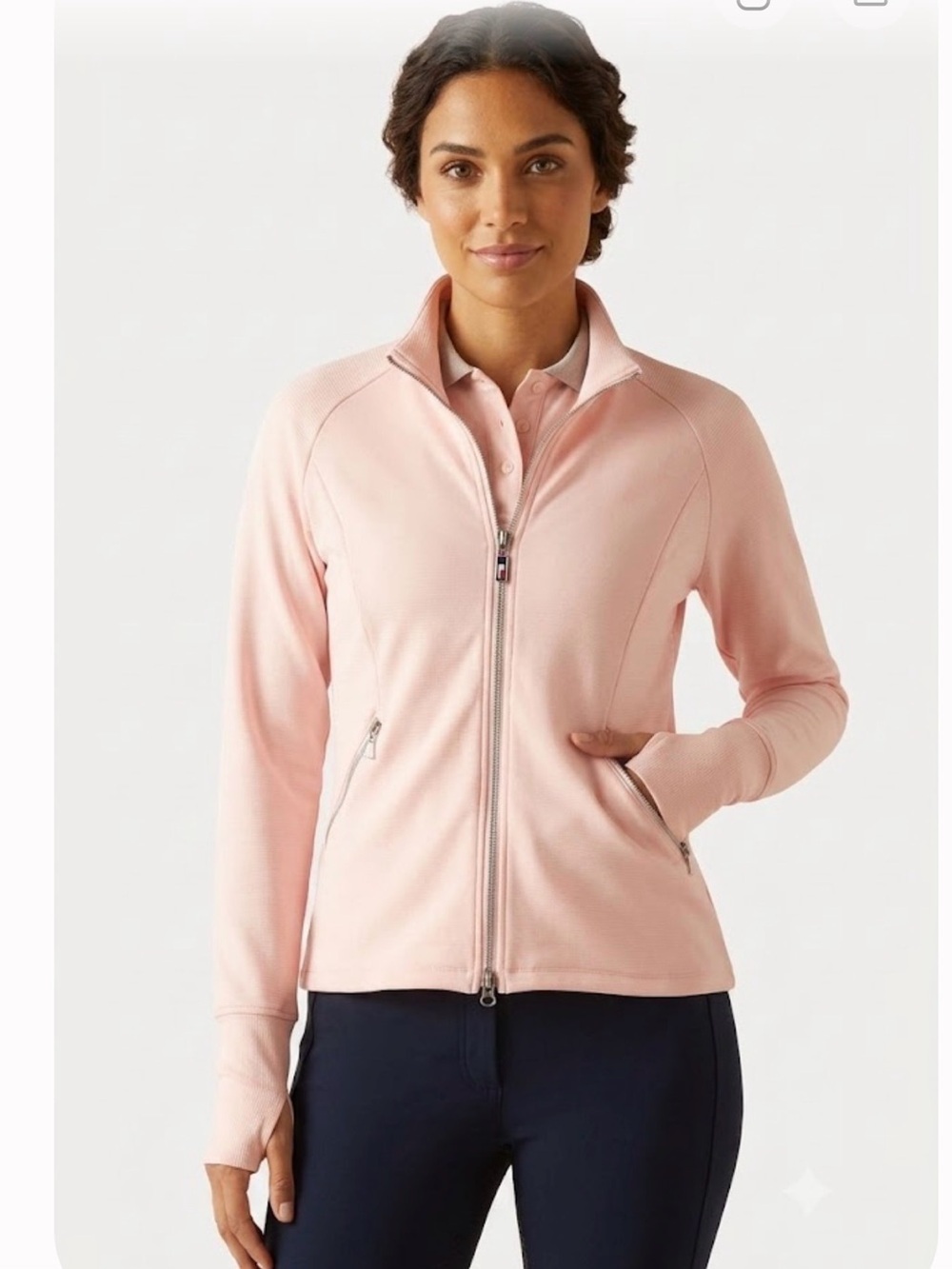 Ariat Full Zip Ribbed Jacket Size S
